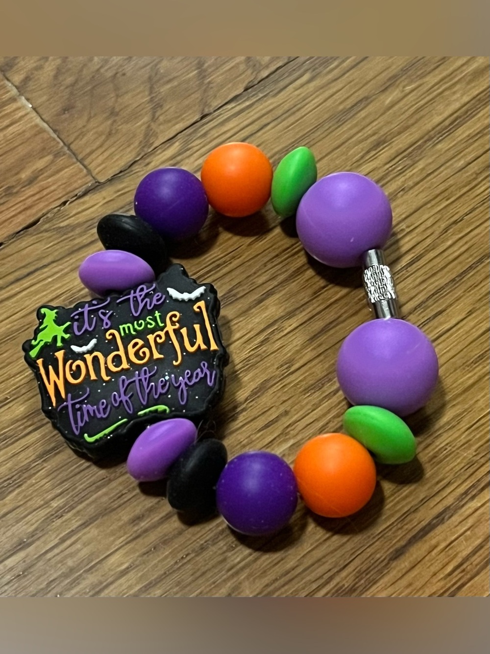 New spooky season Halloween themed Beaded Tumbler Stanley cup backpack charm
